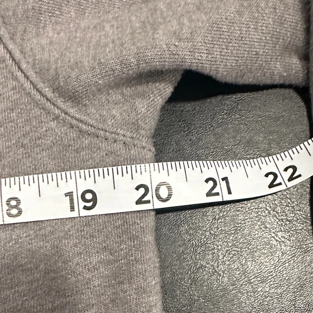 The North Face Light Gray Zip-Up Hoodie